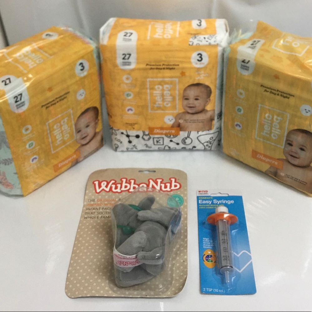 Baby Bundle Diapers & Toys